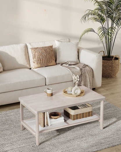 Nancy's Belgioioso Coffee Table - Beige - 100 x 55 x 45 cm