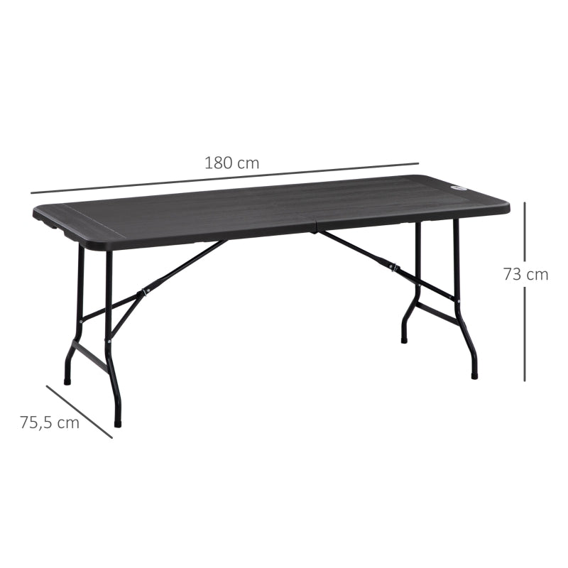 Nancy's Tharsis Picnic table - Camping table - Foldable - Gray - ± 180 x 75 x 75 cm