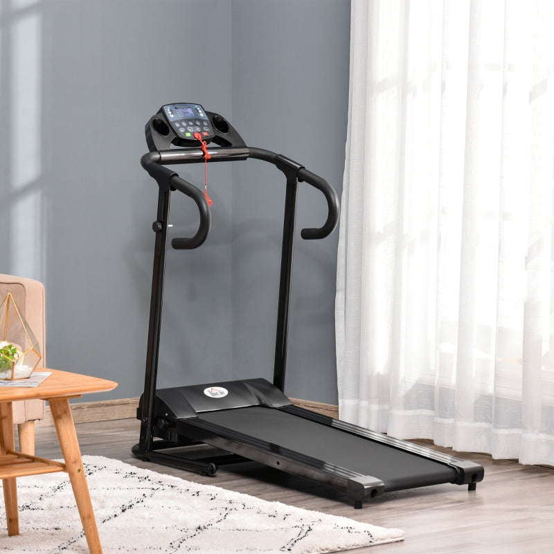 Nancy's Fremont Loopband inklapbaar elektrisch 500 W 0,8-10 km/u LCD-display telefoonhouder geschikt voor home gym