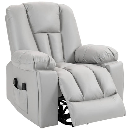 Nancy's Imaculado Sta op stoel - Opsta stoel - Seniorenstoel - Massagestoel - Relaxfauteuil - Grijs