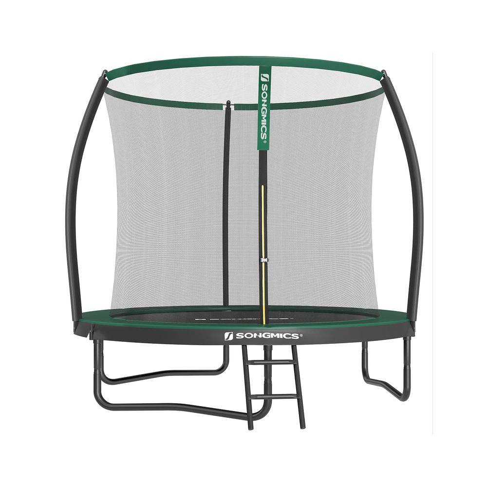 Nancy's Fornos Trampoline met Veiligheidsnet - Groen / Zwart - ± Ø 245 cm