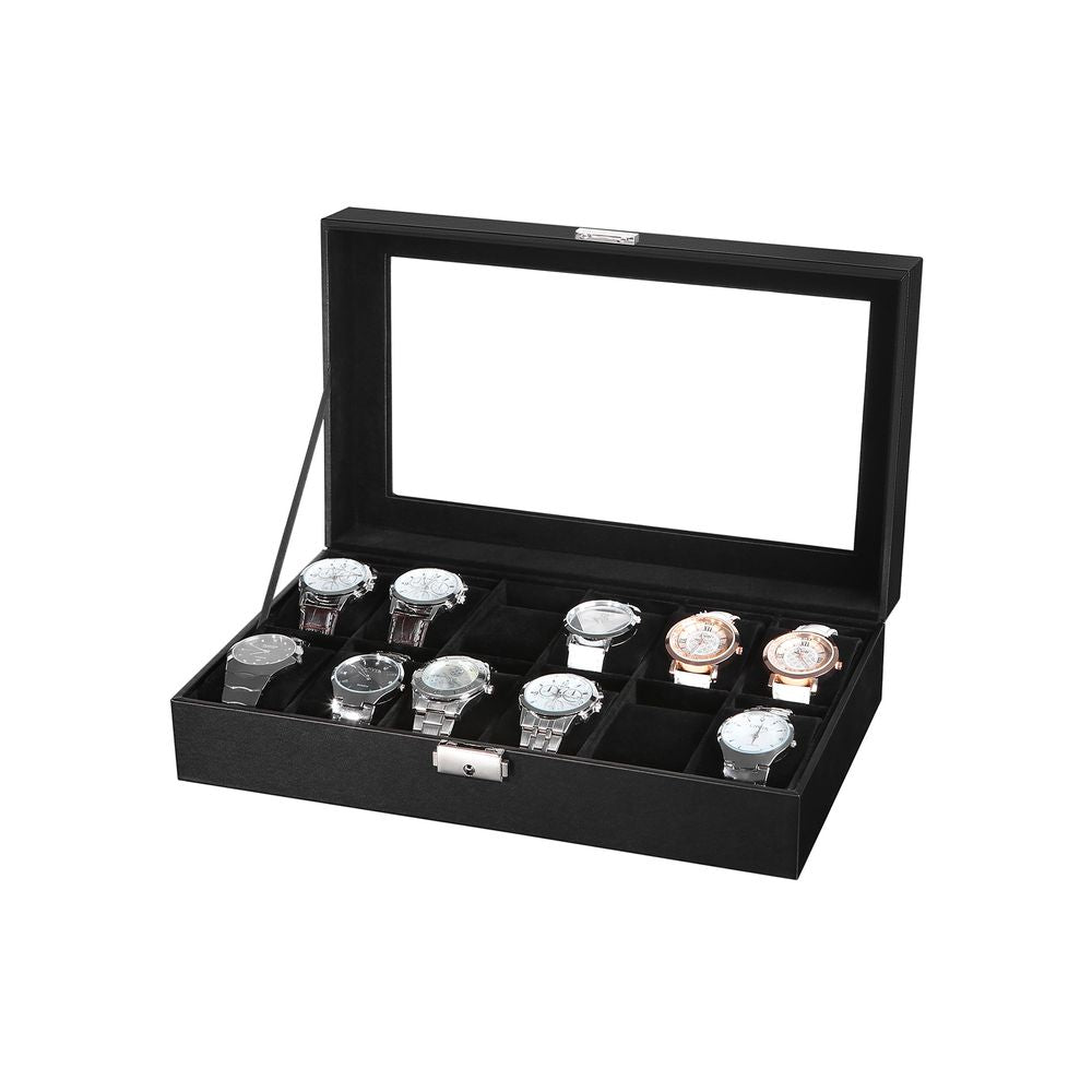 Coffret à Montres Nancy's 12 Pièces - Coffret à Montres - Boîte de Rangement pour Montres