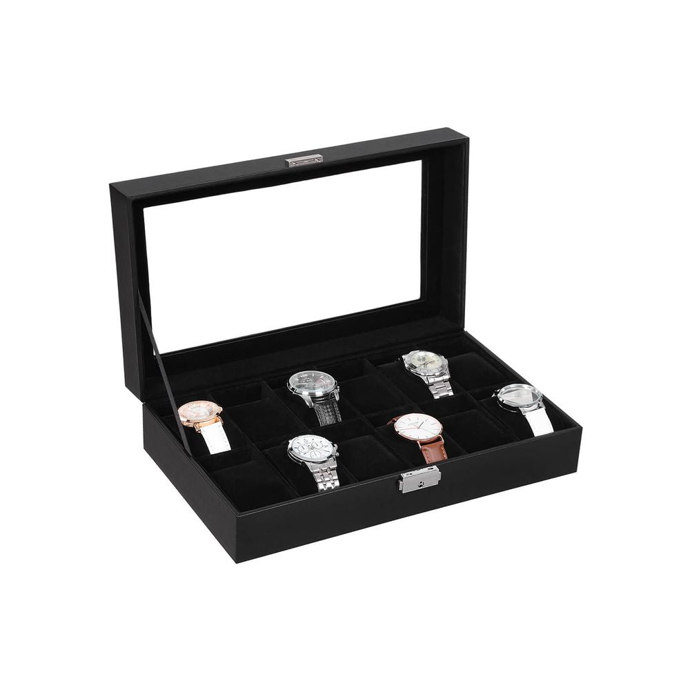 Coffret à Montres Nancy's 12 Pièces - Coffret à Montres - Boîte de Rangement pour Montres