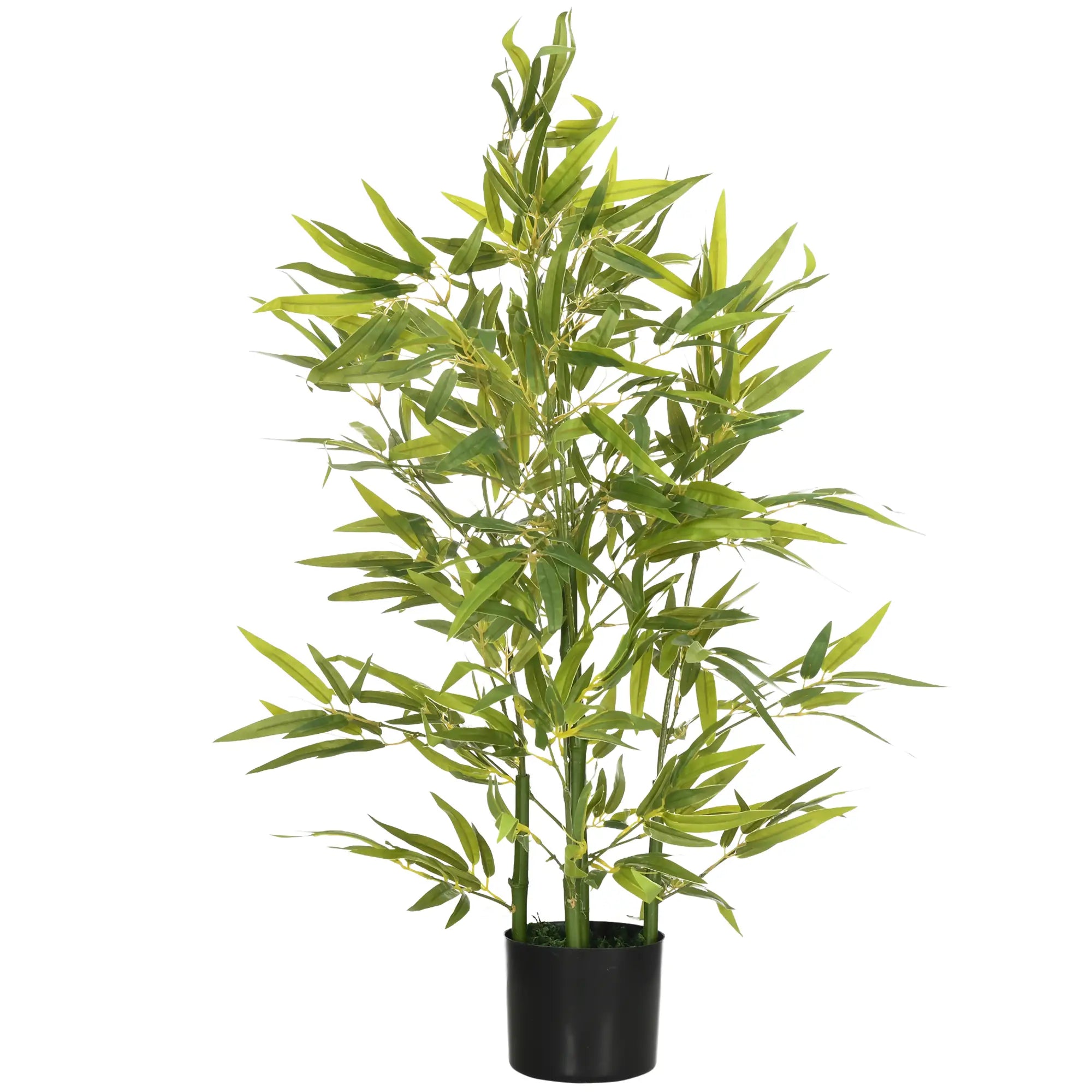 Nancy's Fiumalbo Kunstplant - Kunstboom - Kunst Bamboe - Groen - 90 cm hoog