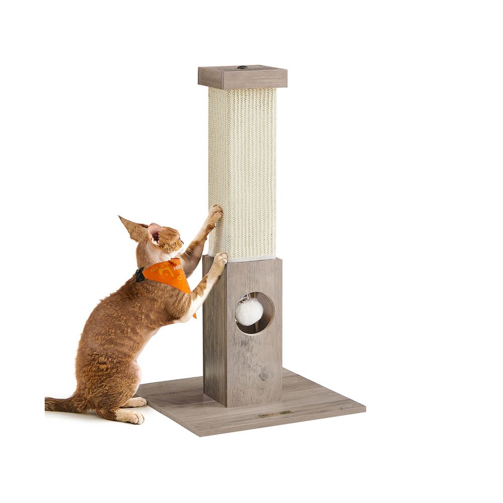 Nancy's Padrela Scratching Post - Gray - ± 40 x 40 x 70 cm