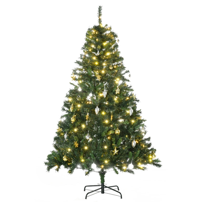 Nancy's Midhurst Kunstkerstboom  met decoratie 200 LED's Ø 112 x H180 cm