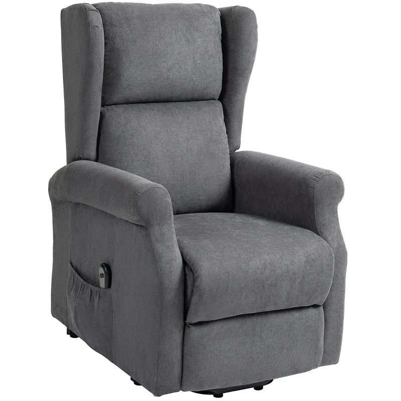 Nancy's Moimenta Relaxstoel - Relaxfauteuil - Ligstoel - Ergonomisch - Elektrisch - Grijs - Imitatielinnen