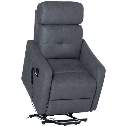 Nancy's Soalheira Sta op stoel - Opsta stoel - Seniorenstoel - Relaxfauteuil - Grijs