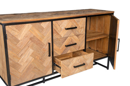 Nancy's Serreleis Dressoir - Teakhout - 45 x 145 x 85 cm