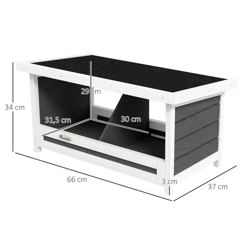 Nancy's Gaviera Kippenhok - Dierenhok - Dennenhout - ± 70 x 40 x 30 cm