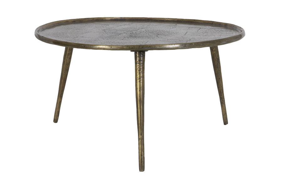 Table basse Nancy's Foros - Table d'appoint - Acier - Bronze - ± 70 x 40 cm