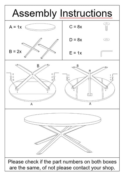 Table à manger Nancy's Neiva - Table de salle à manger - Ronde - Bois de manguier - Ø 140 cm