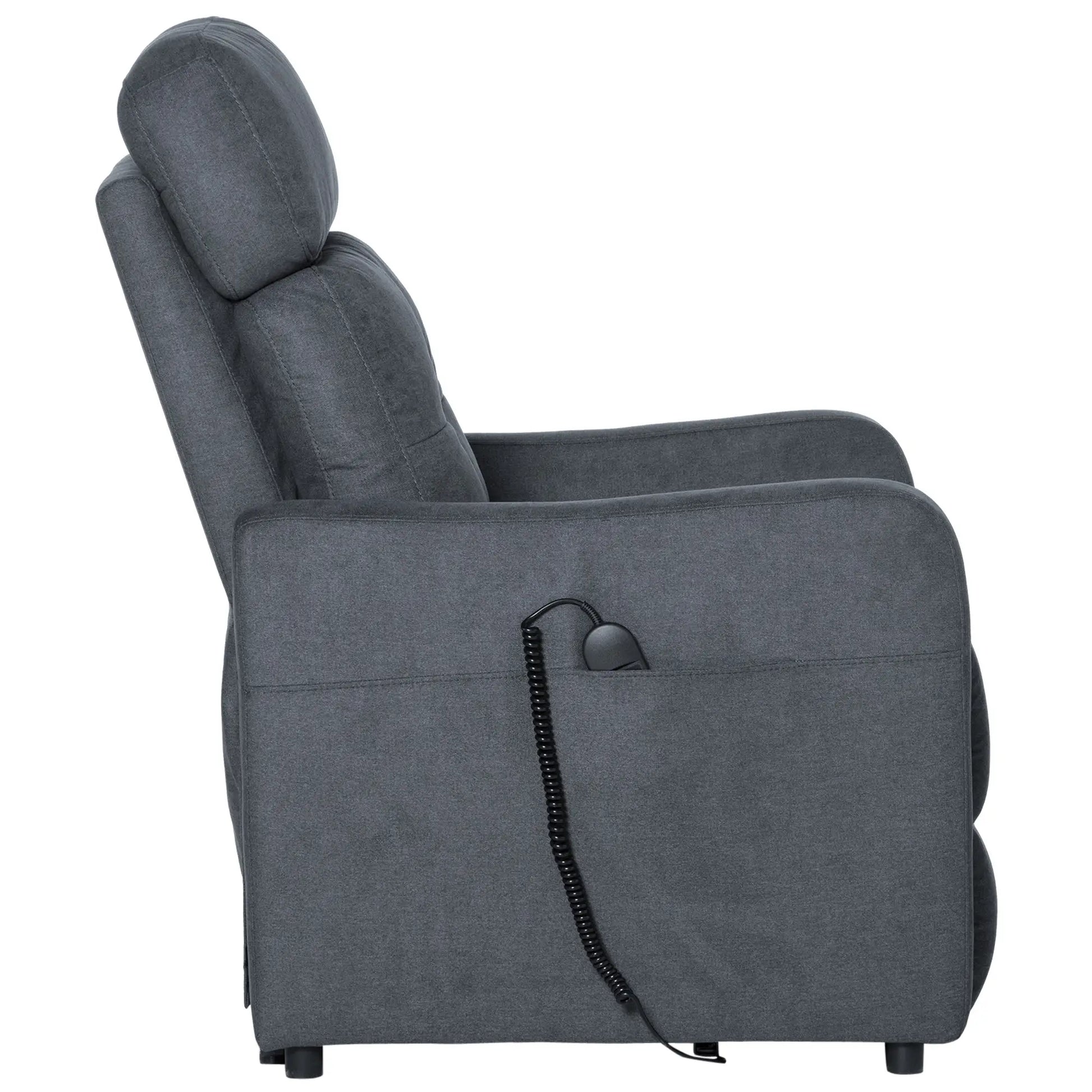 Nancy's Soalheira Sta op stoel - Opsta stoel - Seniorenstoel - Relaxfauteuil - Grijs