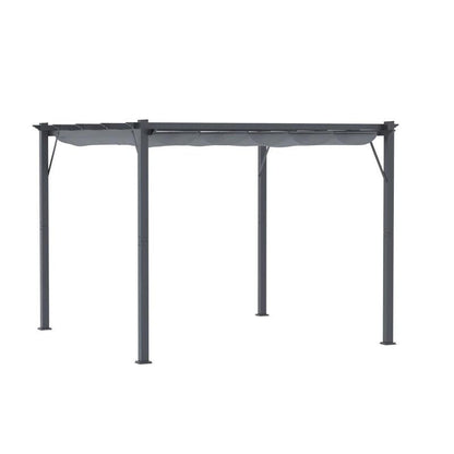 Nancy's Perrinho Pergola - Terras Overkapping - Paviljoen - Grijs - ± 300 x 300 x 220 cm