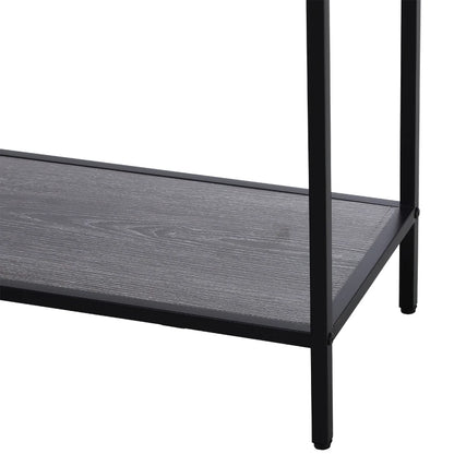 Nancy's Azias Sidetable - Console table - Side table - Gray / Black - Steel - ± 120 x 30 x 80 cm