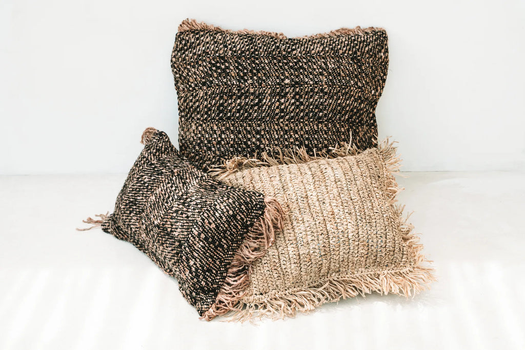 Bazar Bizar Oh My Gee Cushion Cover - Black Copper - Cotton - 60 x 60 cm