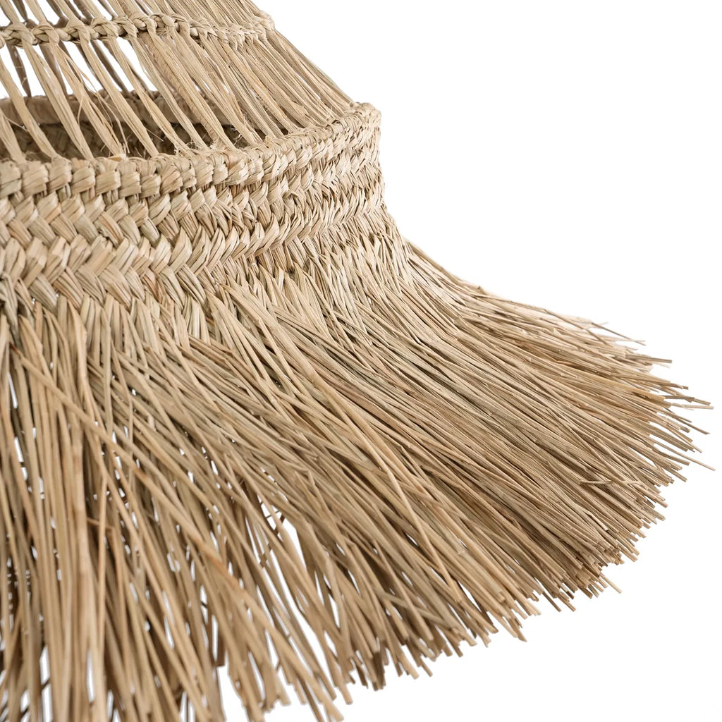 Bazar Bizar Summer Vibes Hanglamp - Naturel - Gras - Ø 134 x 50 cm