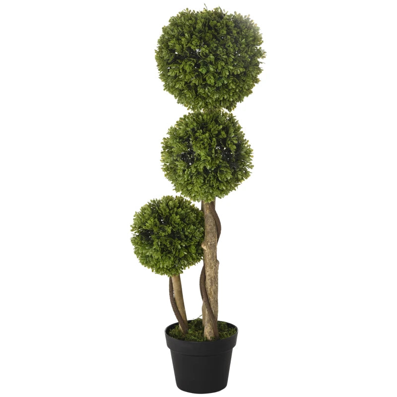 Plante Artificielle Moucos de Nancy - Arbre Artificiel - Buis Artificiel - 90 cm de haut