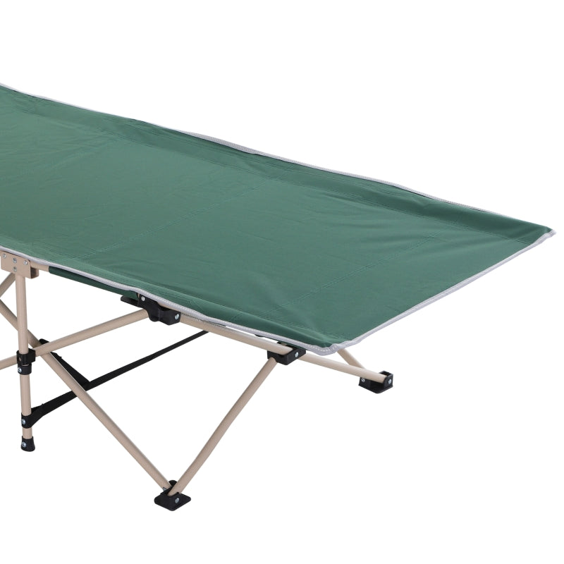 Nancy's Villalba Stretcher - Camping bed - Field bed - Green - ± 190 x 70 x 50 cm