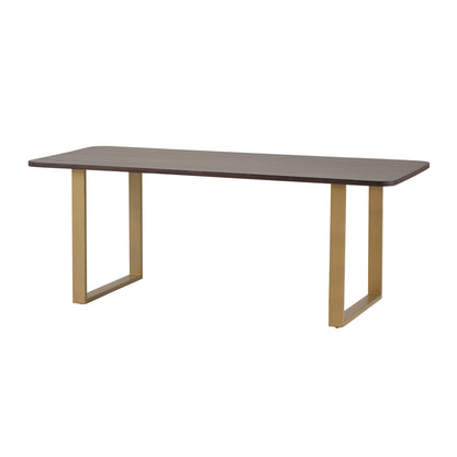 Nancy's Jomil Dining room table - Dining table - Kitchen table - Warm walnut - Acacia wood - 200 x 90 x 76 cm