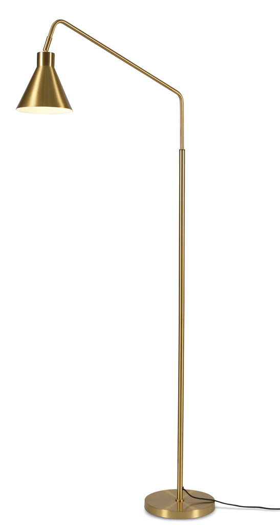 Nancy's Engracia Floor Lamp - Standing Lamp - Gold - Steel