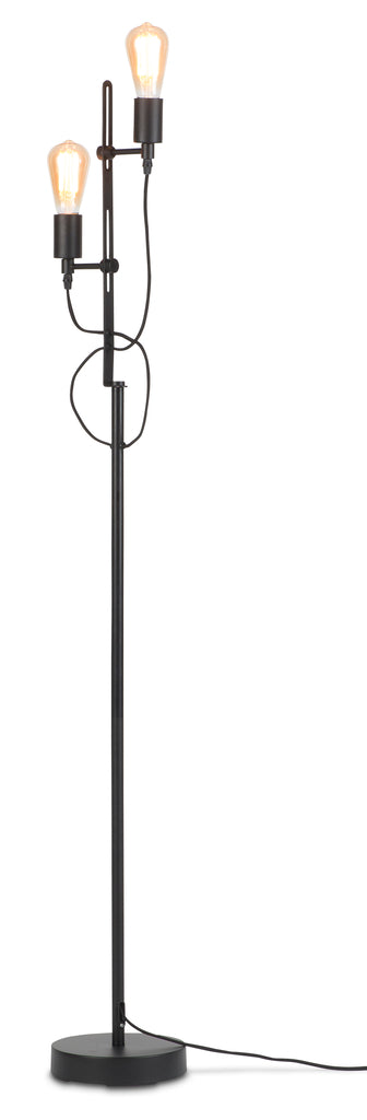 Nancy's Lajes Floor Lamp - Standing Lamp - Black - Steel