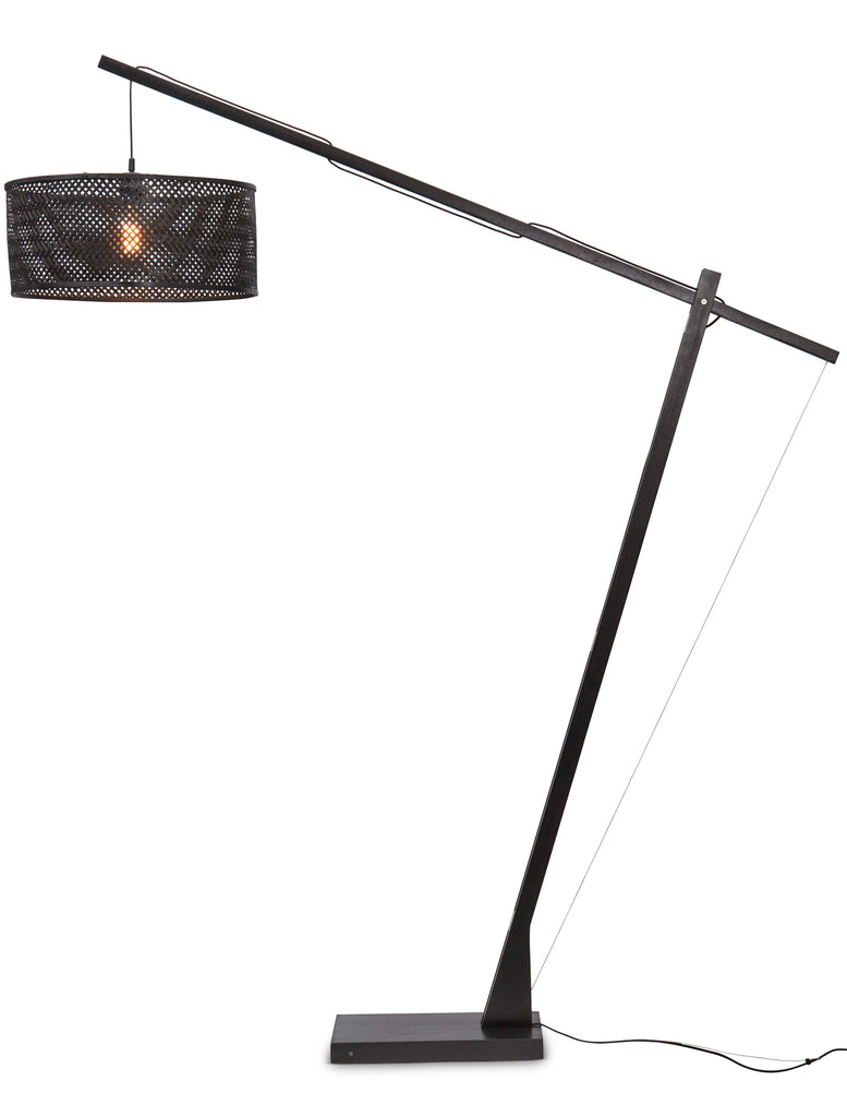 Nancy's Beato Floor Lamp - Standing Lamp - Black - Bamboo