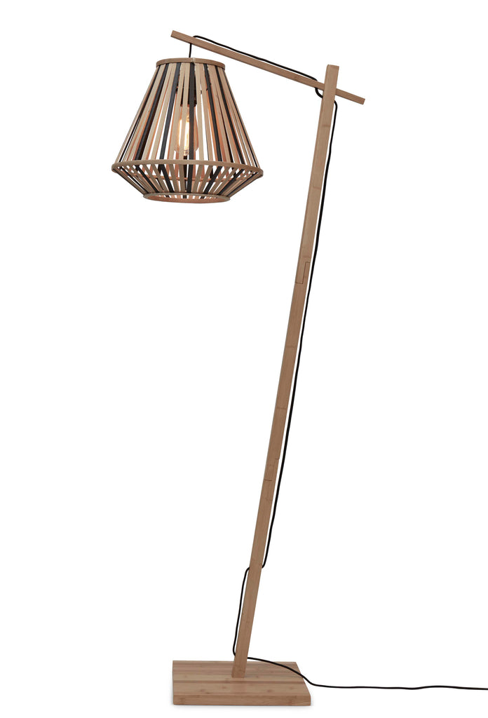 Nancy's Sanhoane Floor Lamp - Standing Lamp - Brown / Natural - Bamboo