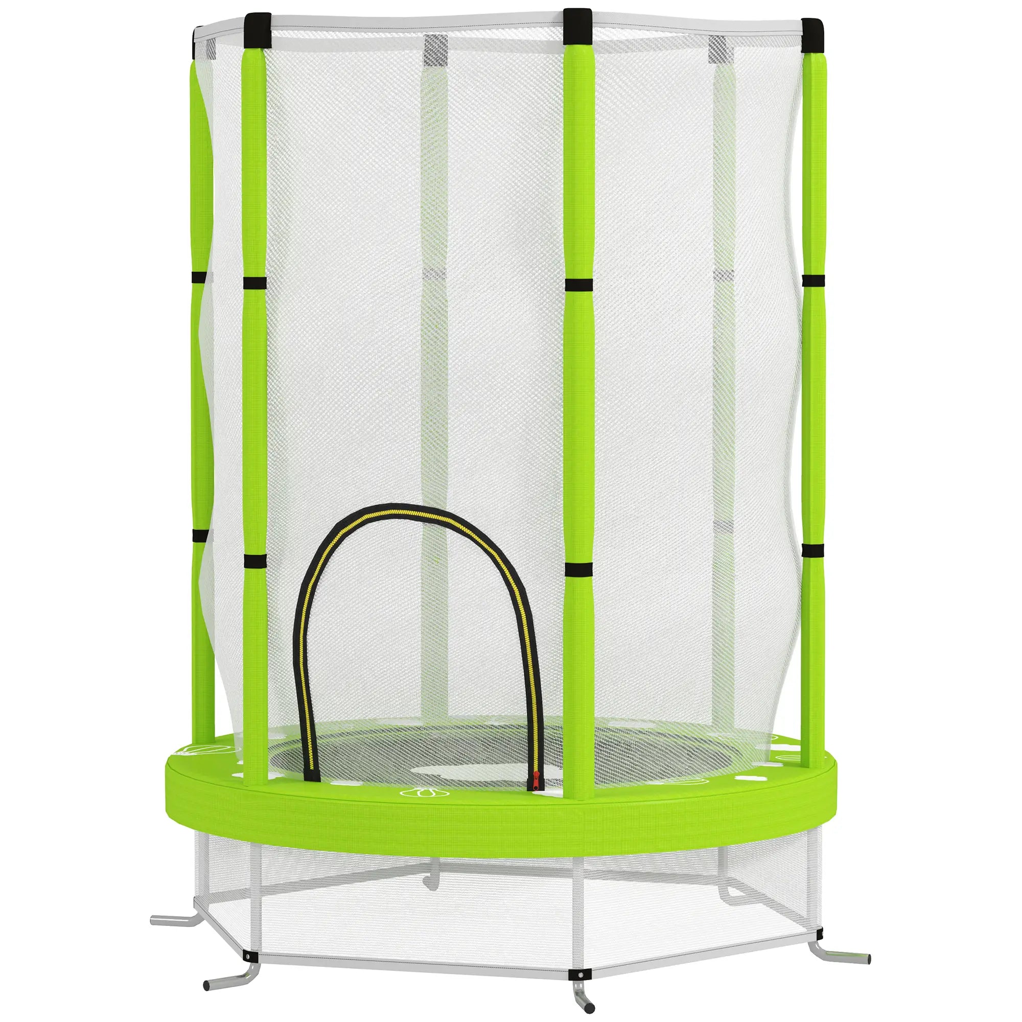 Nancy's Cannara Kinder Trampoline met Veiligheidsnet - Groen - Ø 140 cm