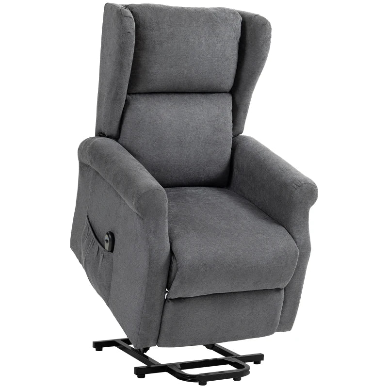 Nancy's Moimenta Relaxstoel - Relaxfauteuil - Ligstoel - Ergonomisch - Elektrisch - Grijs - Imitatielinnen