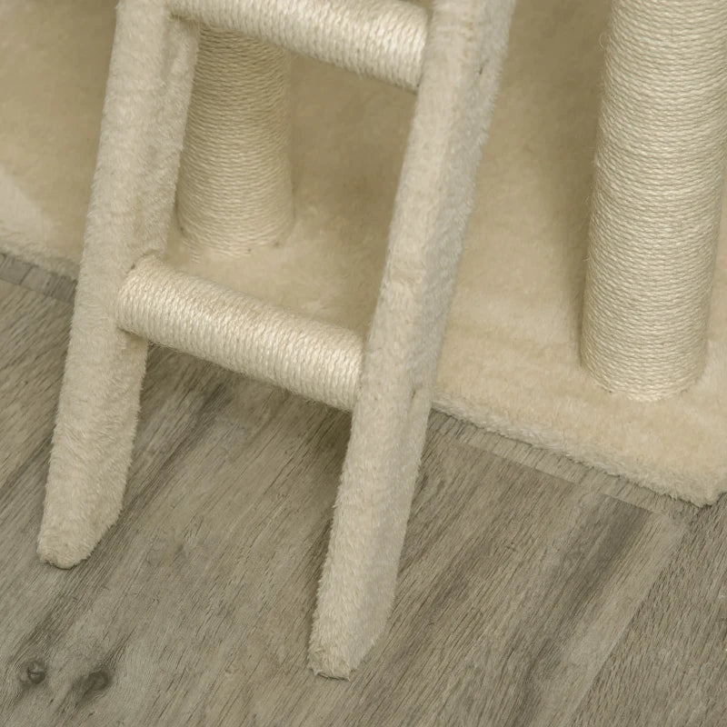 Nancy's Lebucao Krabpaal - Kattengrot - Kattenbed - Beige - ± 70 x 40 x 130 cm