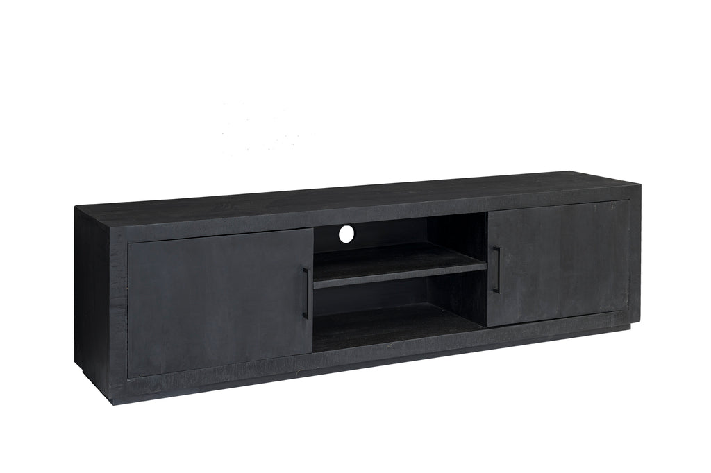 Nancy's Alcafache TV Furniture - TV Cabinet - Mango wood - Black - ± 40 x 150 x 50 cm