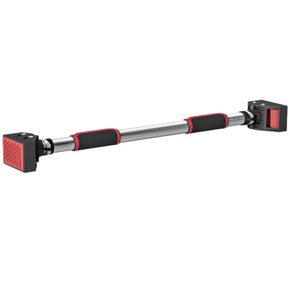 Nancy's Bagni Pull Up Bar - Optrekstang - Aanpasbare Lengte - Zwart / Rood