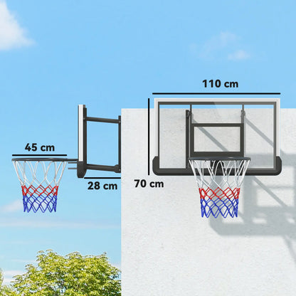 Nancy's Meijinhos Basketbalring - Basketbalhoepel - Basket - Muurbevestiging - Verstelbaar