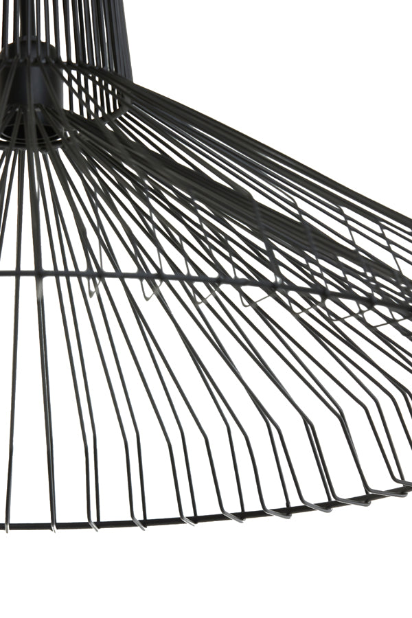 Nancy's Azera Hanging Lamp - Lighting - Black - Steel - ± 65 x 40 cm