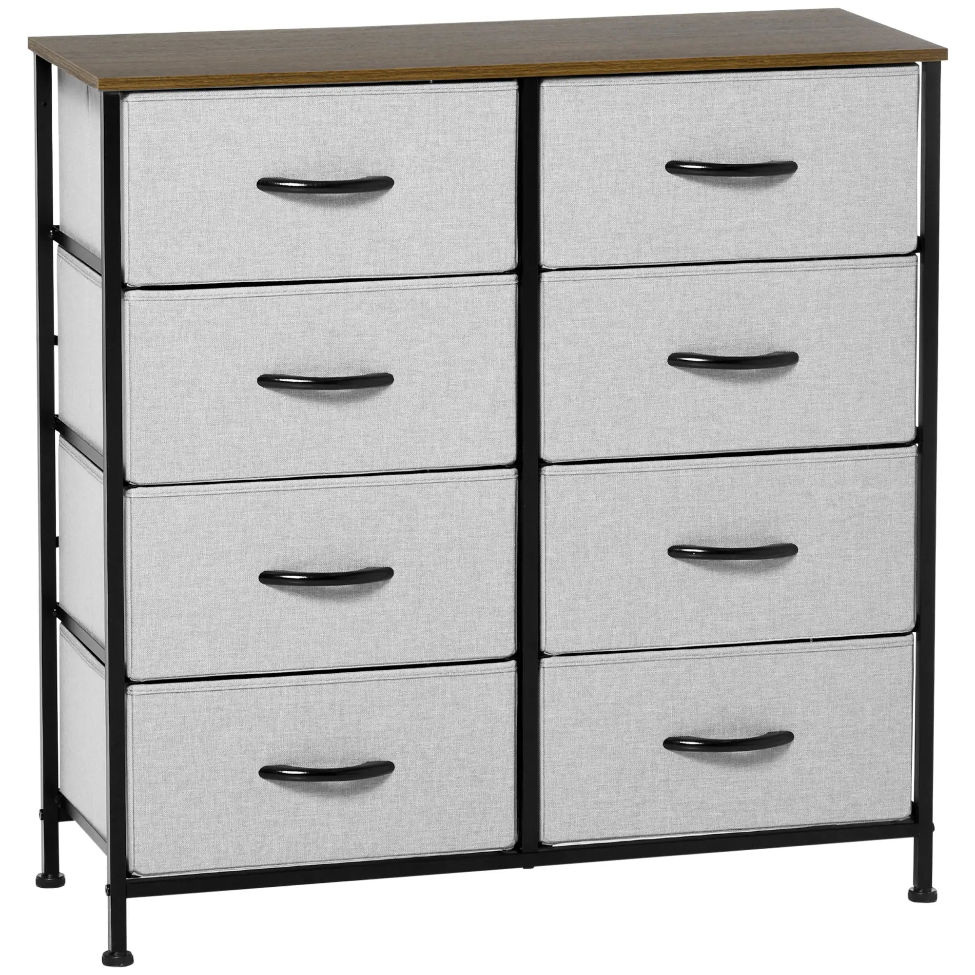 Nancy's Belver Commode - Dressoir - Sideboard - Opbergkast - Grijs - ± 80 x 30 x 80 cm