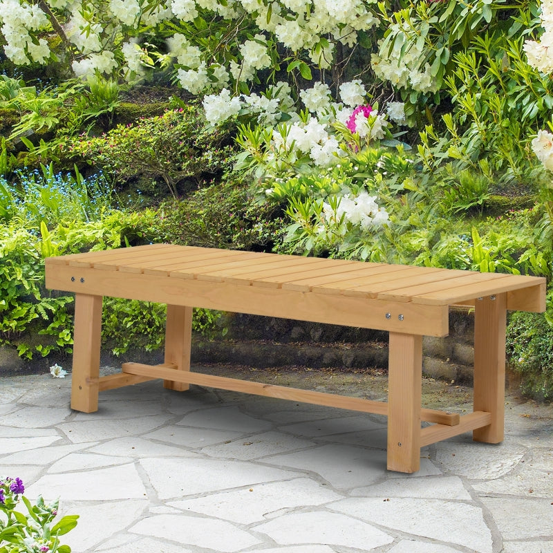 Nancy's Huton Wooden Garden Bench - Garden Furniture - Bench - Pine Wood