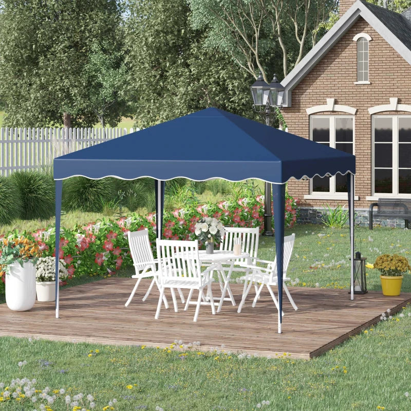 Nancy's Hora Paviljoen - Party Tent - Tuin Paviljoen - Blauw - ± 300 x 300 x 260 cm