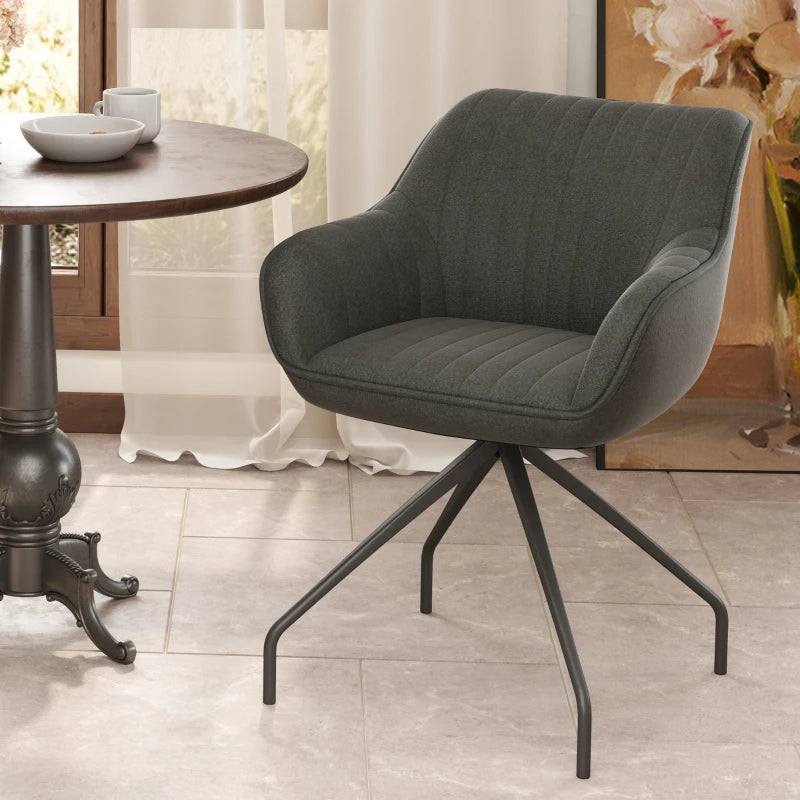 Nancy's Nespereira Fauteuil - Relax Stoel - Loungestoel - Eetkamerstoel - Grijs - Fluweel 