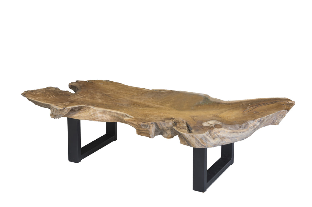 Table basse Quintela de Nancy - Teck - ± 70 x 120 x 35 cm