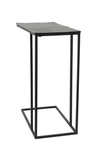 Nancy's Muge Side Table - Rectangular - Matt Black - ± 50 x 25 x 60 cm