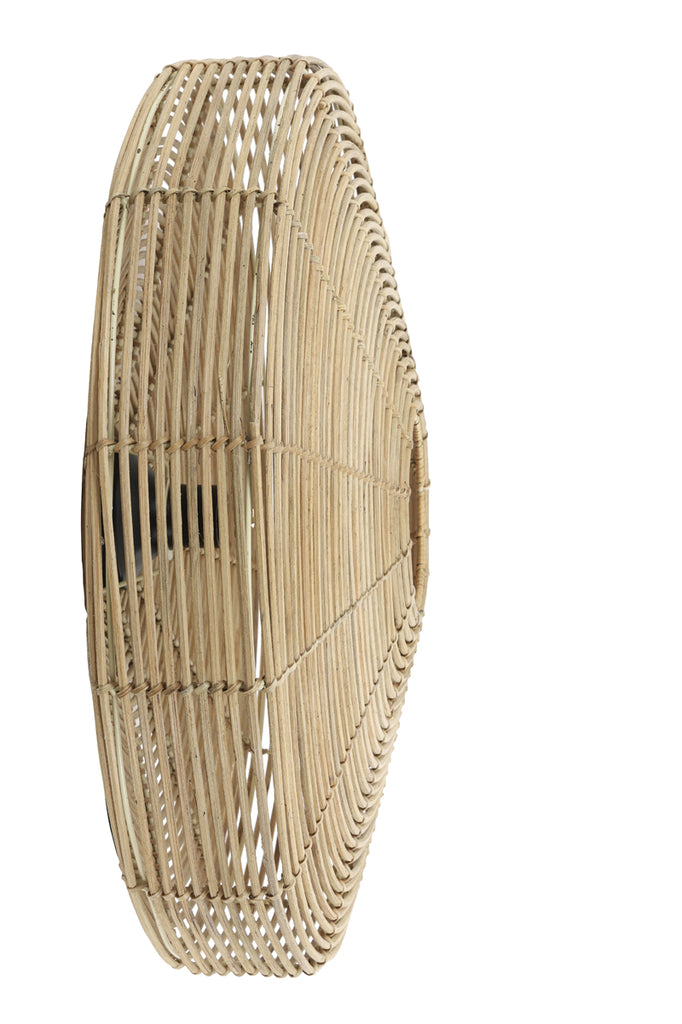 Nancy's Francos Wandlamp - Rotan - Naturel - ± 60 x 20 cm