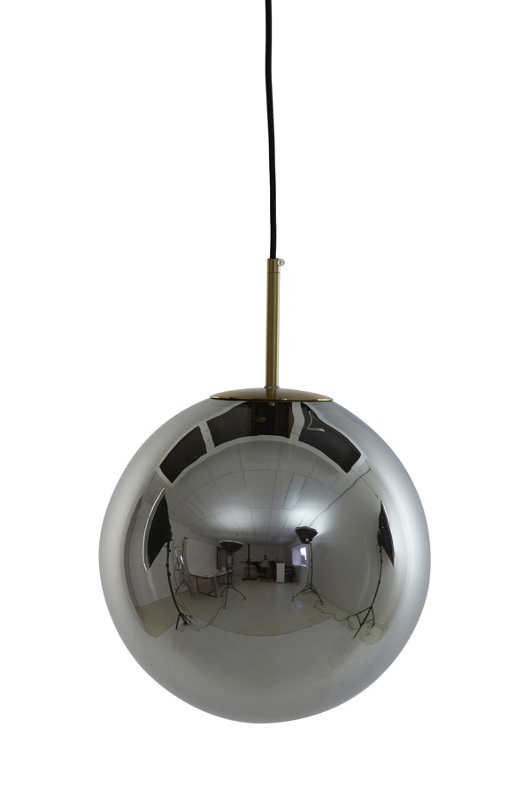 Nancy's Dardavaz Hanging Lamp - Bronze / Smoked - Glass - Ø 40 cm