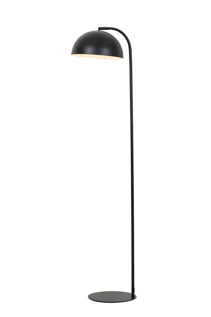 Nancy's Caetano Vloerlamp - Staande Lamp - Staal - Zwart - ± 40 x 30 x 155 cm