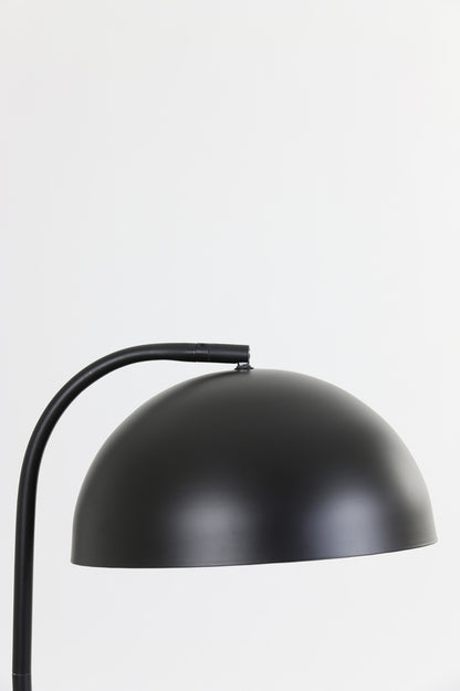 Nancy's Caetano Vloerlamp - Staande Lamp - Staal - Zwart - ± 40 x 30 x 155 cm