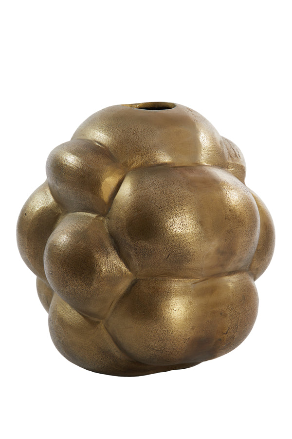 Vase Deao de Nancy - Décoration - Vase à fleurs - Bronze - Acier - ± 30 x 30 x 30 cm