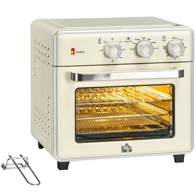 Nancy's Amatrice Oven - Mini-oven - Bakoven - Multifunctioneel - Roomwit - Inclusief accessoires