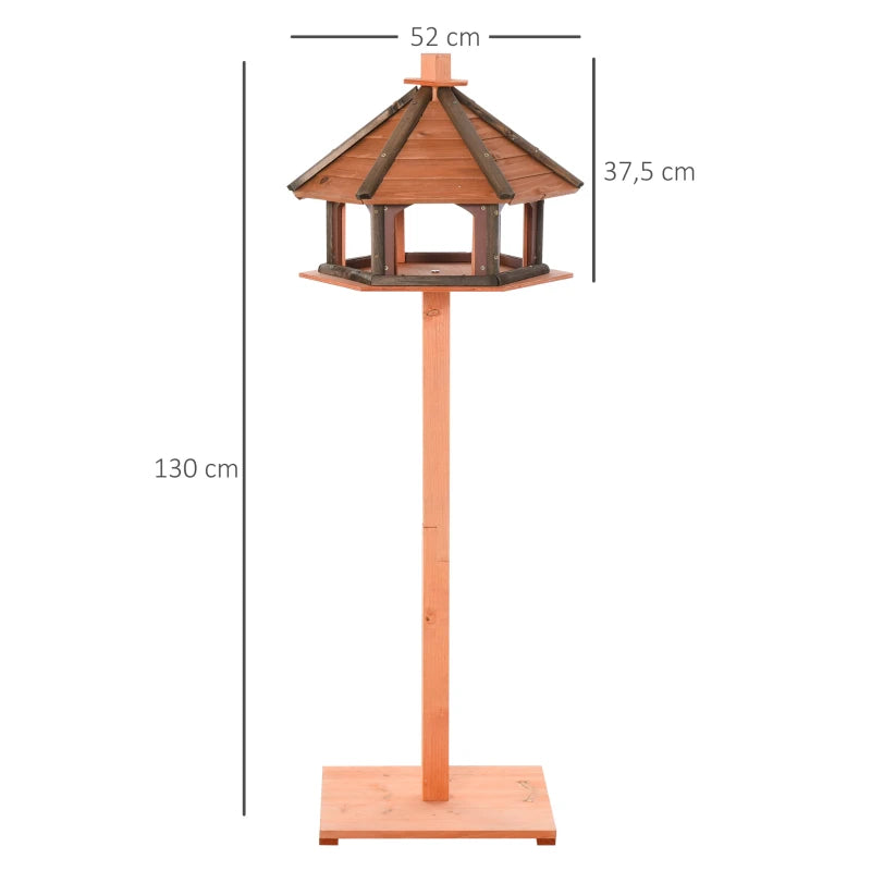 Nancy's Tropeco Vogelhuisje - Dennenhout - Ø52 x 130 cm