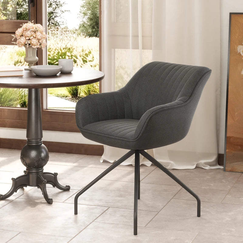 Nancy's Nespereira Fauteuil - Relax Stoel - Loungestoel - Eetkamerstoel - Grijs - Fluweel