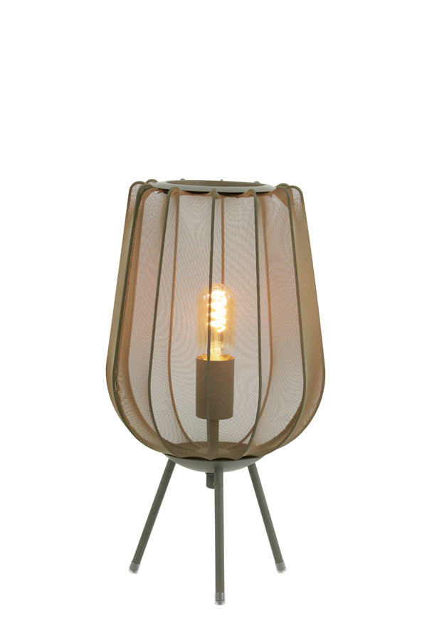 Nancy's Isidoro Tafellamp - Tafelverlichting - Groen - 25 x 45 cm